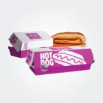 hot dog boxes