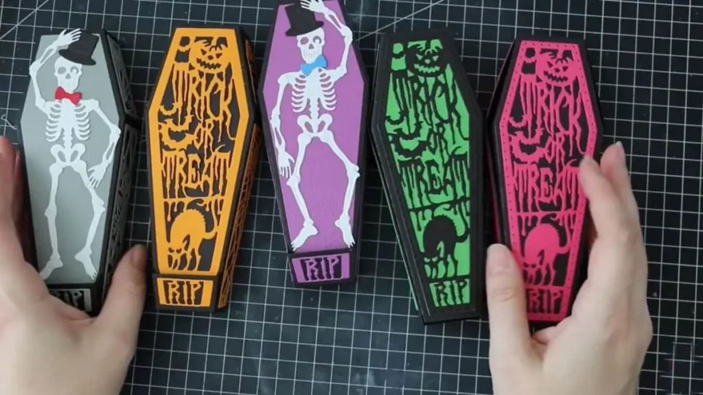 Coffin treat boxes